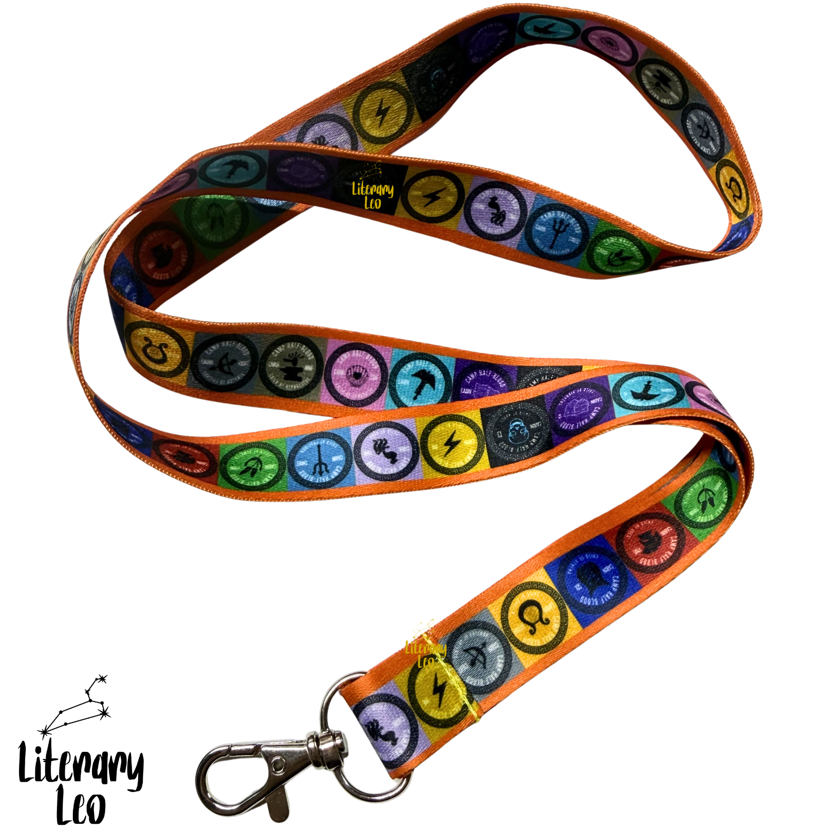 CHB Lanyard Featuring All 13 Of Our Cabin Designs! | Greek Gods