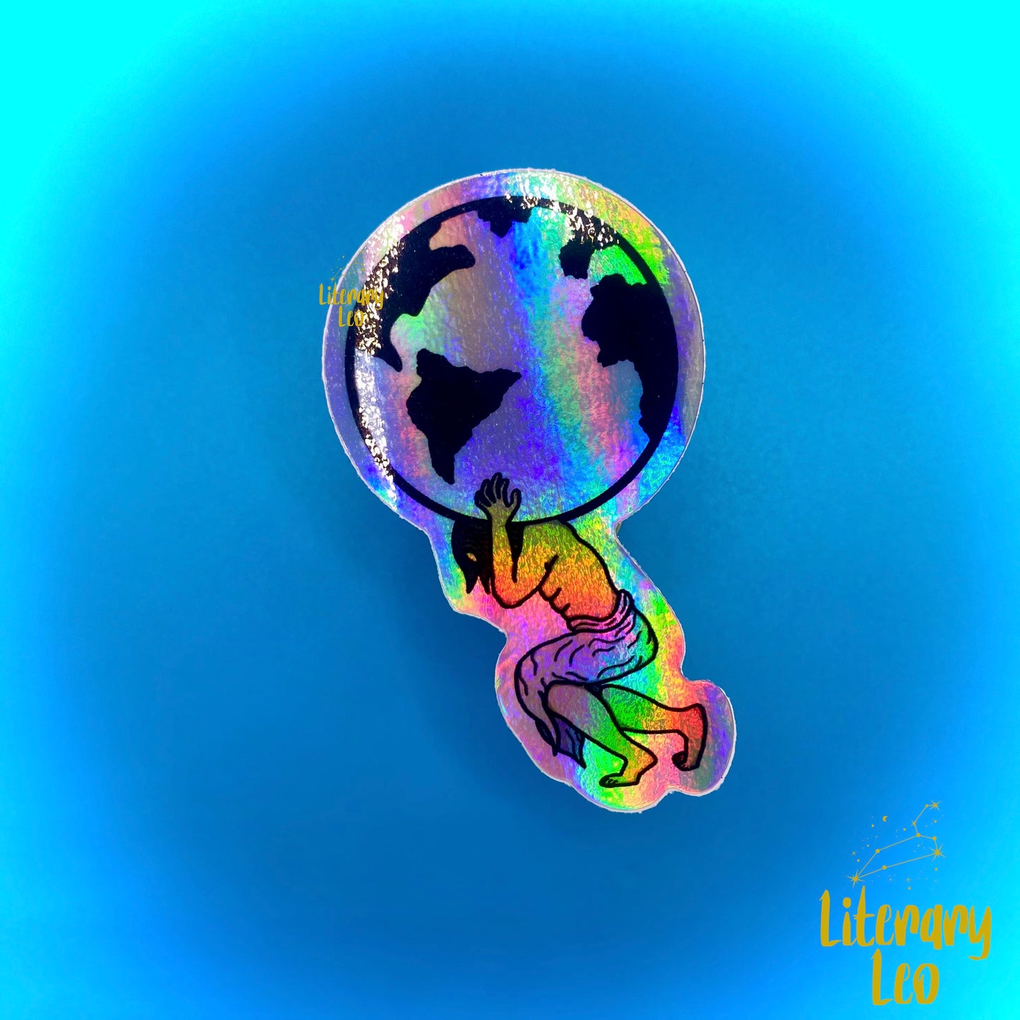 Atlas Holographic Sticker