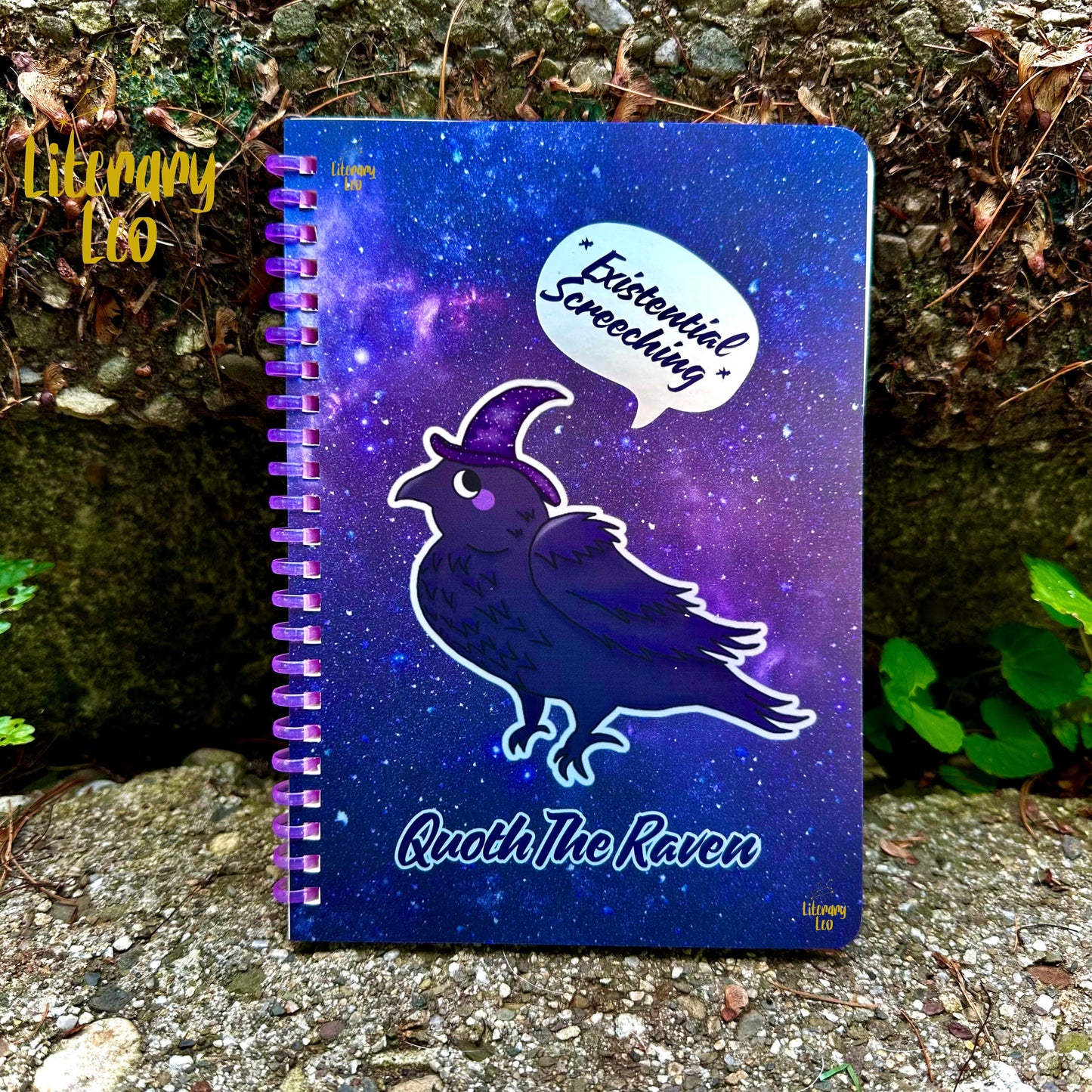 Quoth The Raven Holographic Notebook