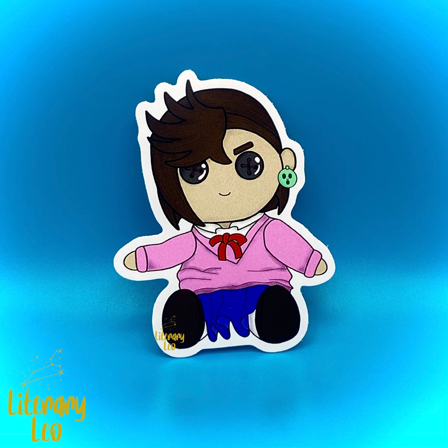 Momo Plushie Sticker
