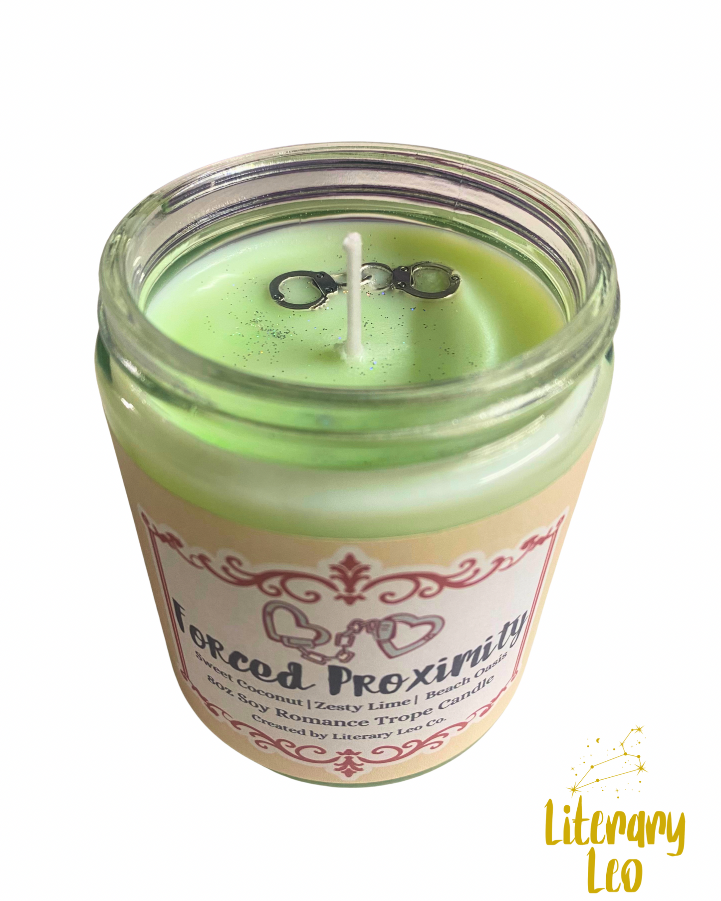 Forced Proximity Romance Book Trope Candle (8oz Soy) | Bookish Candle | Secret Santa Gift