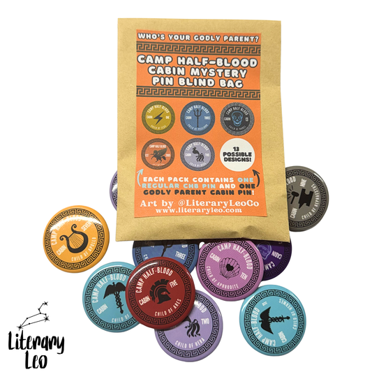 Who's Your Godly Parent? CHB Blind Bag Buttons | Demi-Gods / Greek Gods
