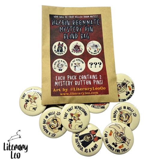 Hazbin Roommate Mystery Pin Blind Bag | Who are your roommates? | Demon Hotel