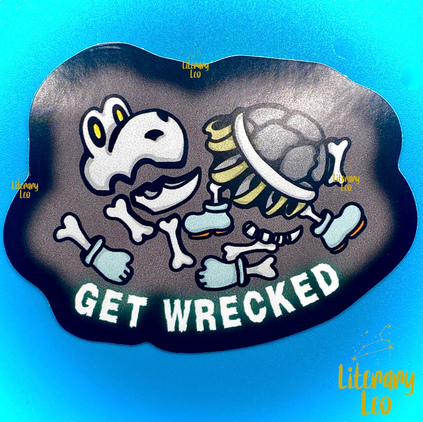 Get Wrecked Dry Bones Sticker