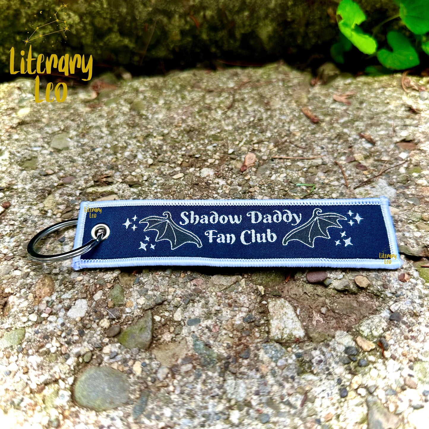 Shadow Daddy Fan Club Embroidered Bookmark Keychain