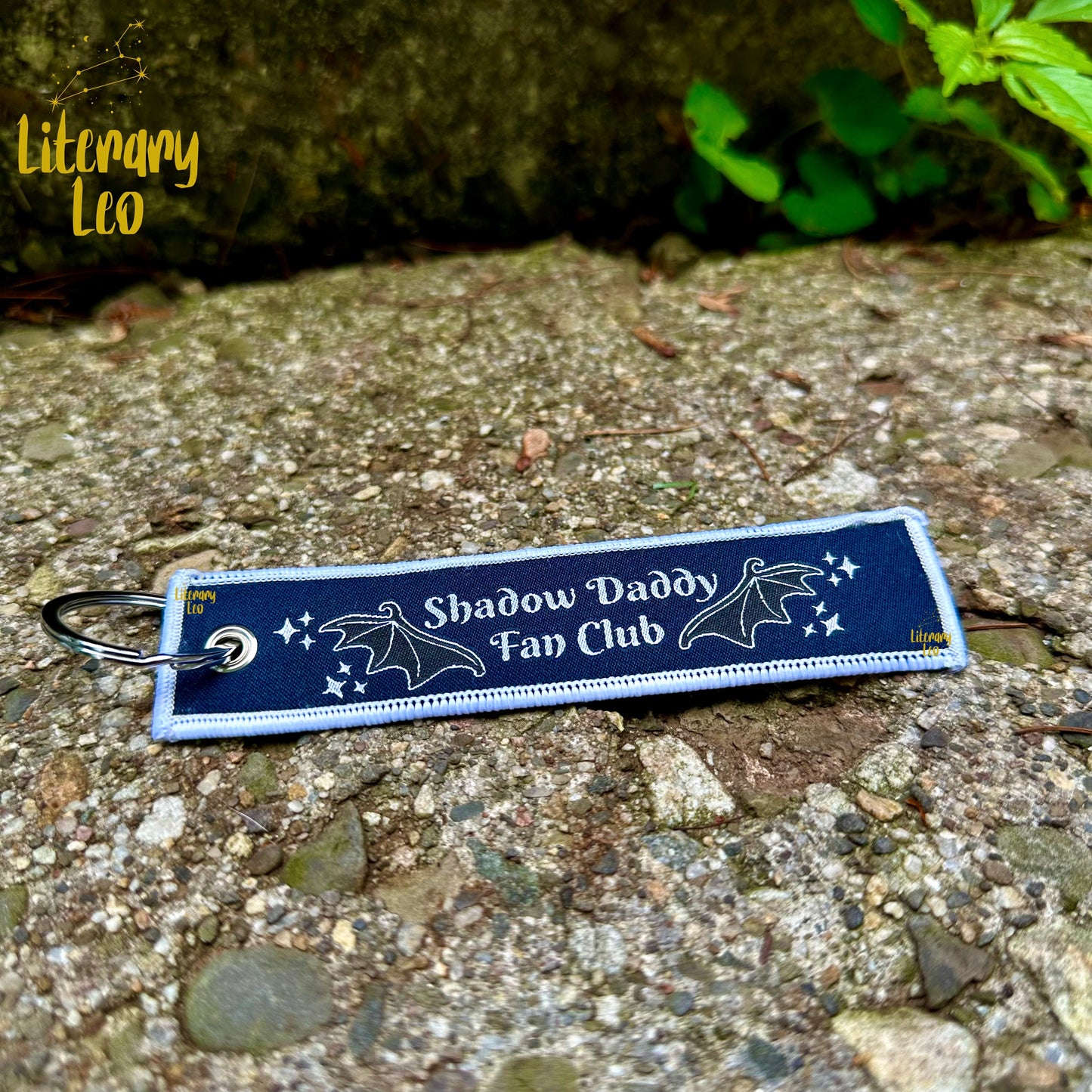 Shadow Daddy Fan Club Embroidered Bookmark Keychain