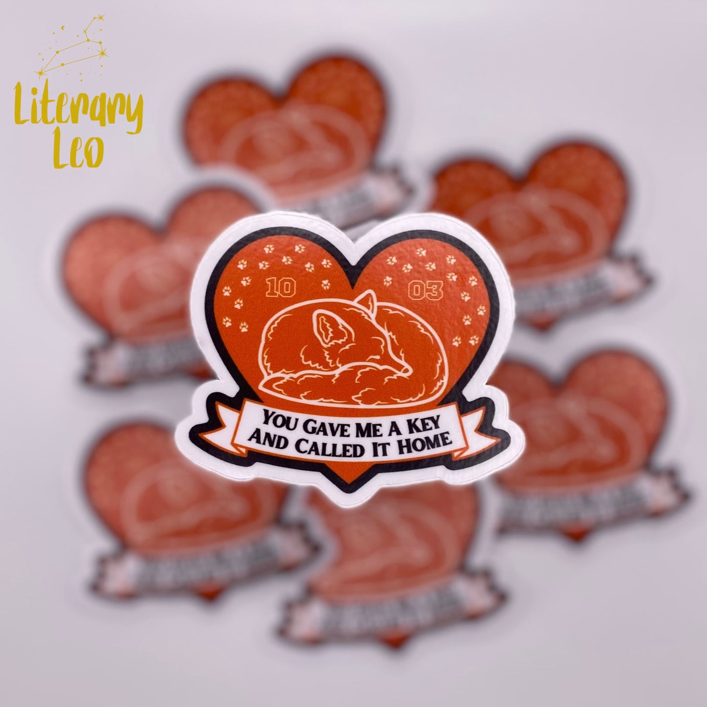 Andriel Sleeping Fox Sticker | AFTG