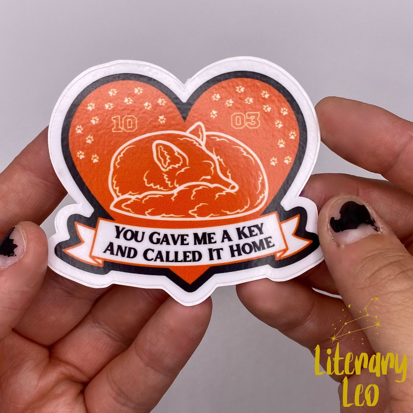 Andriel Sleeping Fox Sticker | AFTG