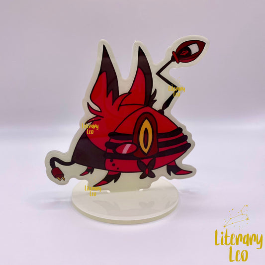 Radio Demon Glow-In-The-Dark Acrylic Standee