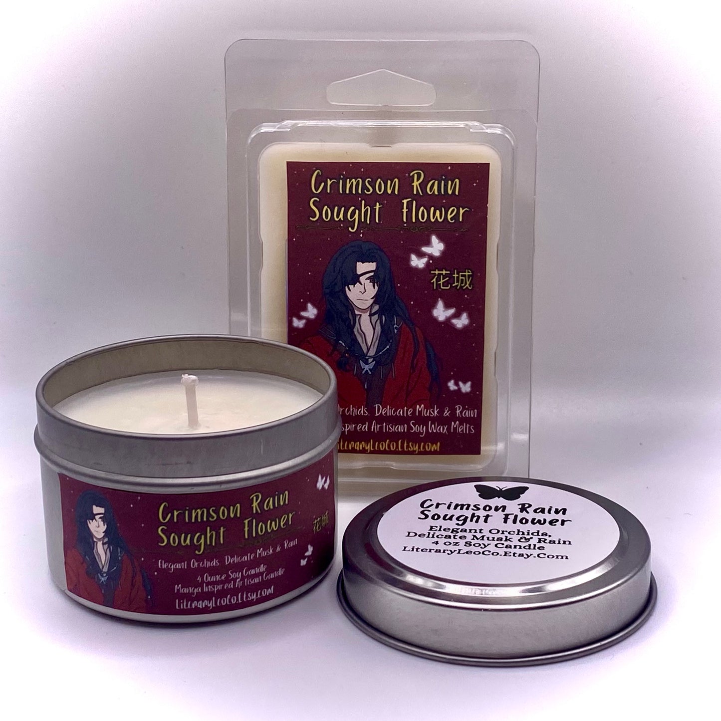 Crimson Rain Sought Flower Blend (Candle or Wax Melt) | TGCF