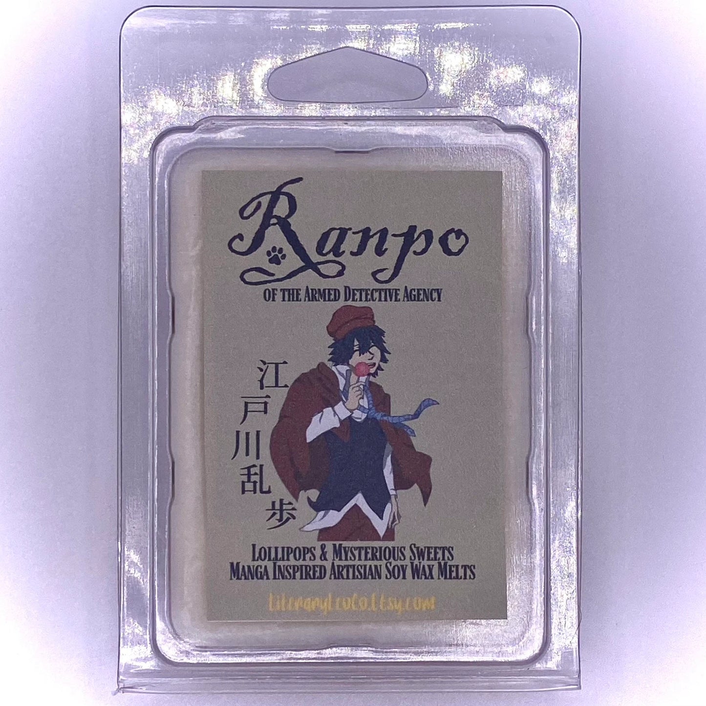 Ranpo Edogawa Candle or Wax Melt | BSD