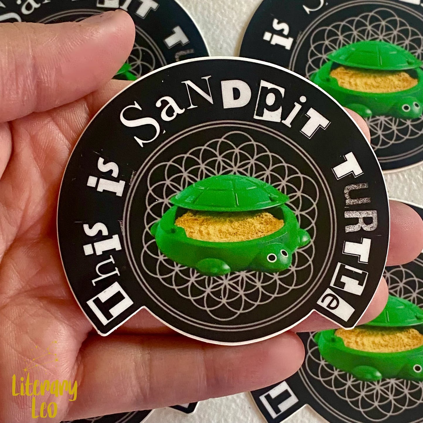 This is Sandpit Turtle BMTH Sticker