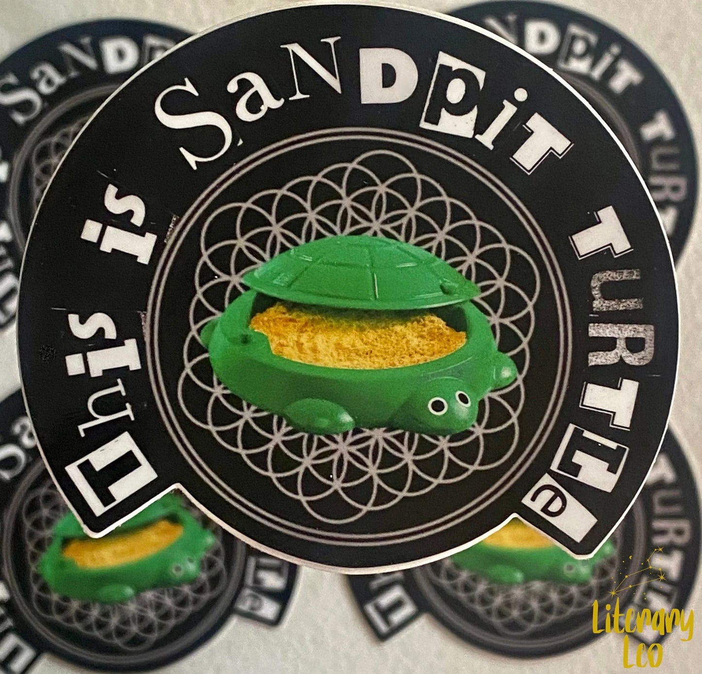 This is Sandpit Turtle BMTH Sticker