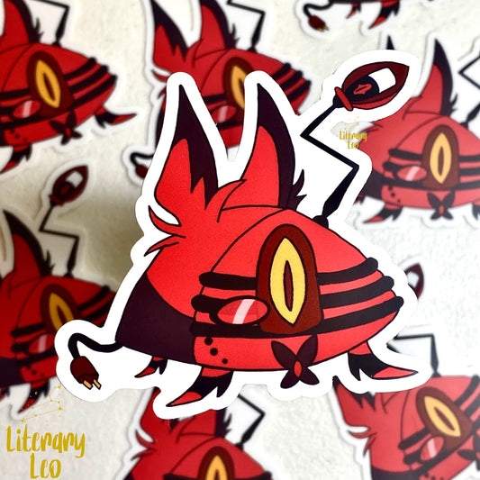 Radio Demon Sticker